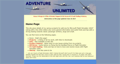 Desktop Screenshot of adventure-unlimited.org